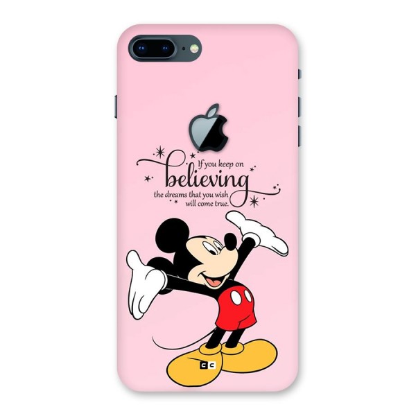 Believing Dreams Back Case for iPhone 7 Plus Apple Cut