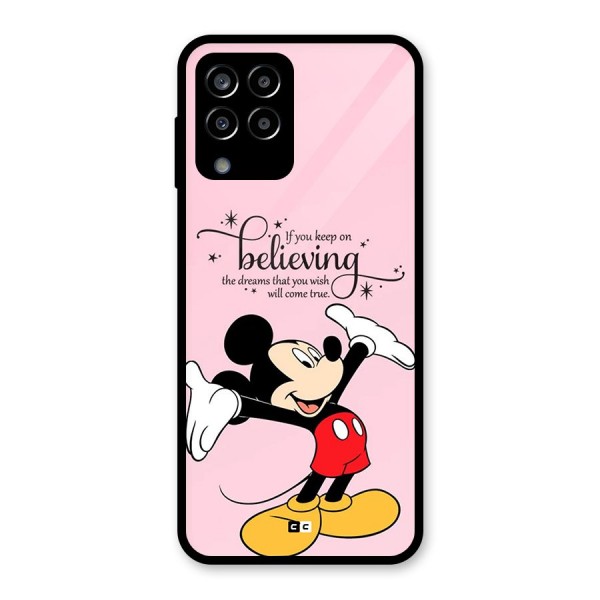 Believing Dreams Glass Back Case for Galaxy M33