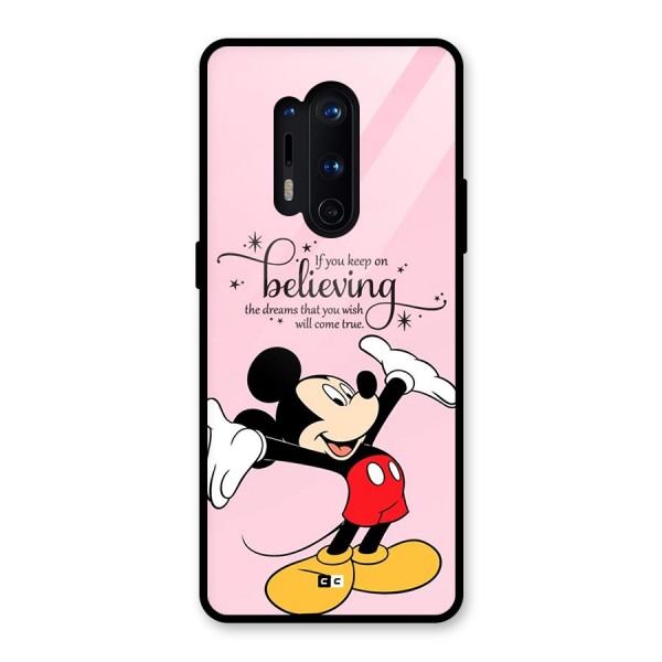 Believing Dreams Glass Back Case for OnePlus 8 Pro