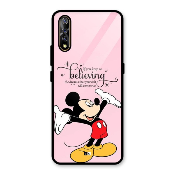 Believing Dreams Glass Back Case for Vivo S1