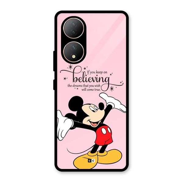 Believing Dreams Glass Back Case for Vivo Y100A