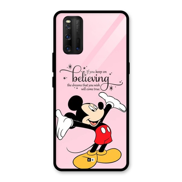 Believing Dreams Glass Back Case for Vivo iQOO 3