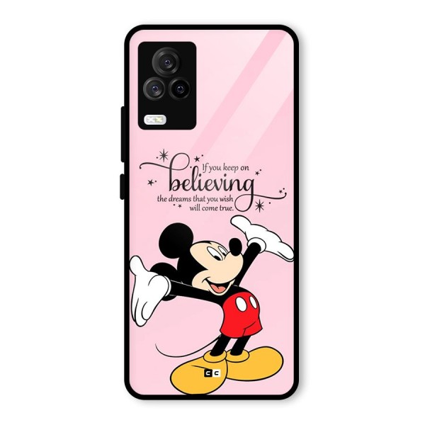 Believing Dreams Glass Back Case for Vivo iQOO 7 Legend 5G