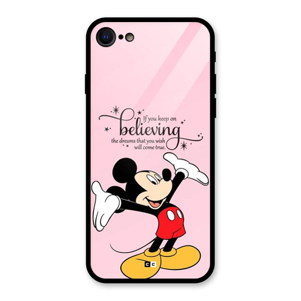 Believing Dreams Glass Back Case for iPhone SE 2022