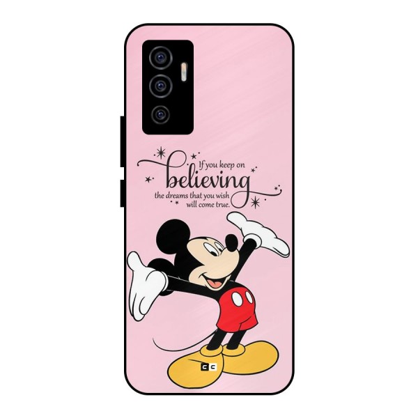 Believing Dreams Metal Back Case for Vivo V23e