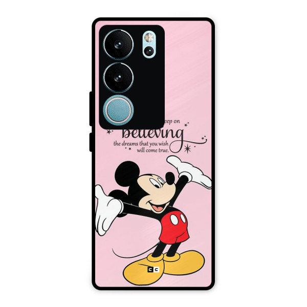 Believing Dreams Metal Back Case for Vivo V29
