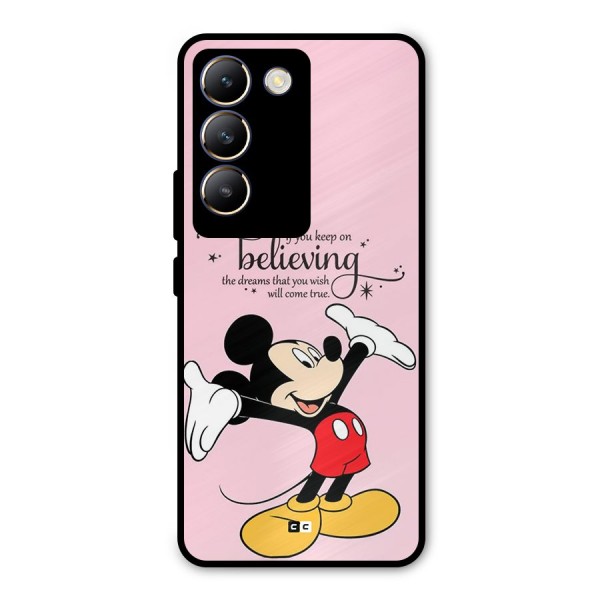 Believing Dreams Metal Back Case for Vivo Y200e
