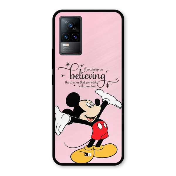 Believing Dreams Metal Back Case for Vivo Y73