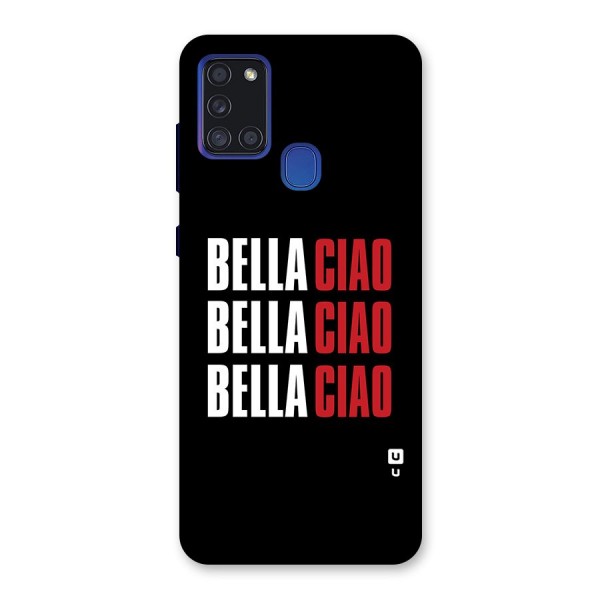 Bella Ciao Bella Ciao Bella Ciao Back Case for Galaxy A21s