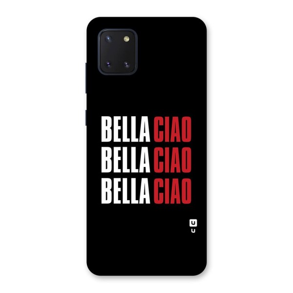 Bella Ciao Bella Ciao Bella Ciao Back Case for Galaxy Note 10 Lite