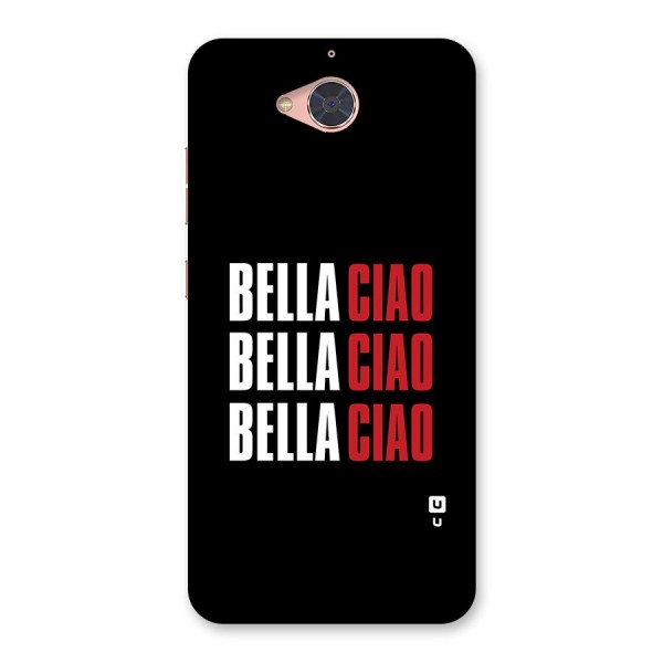 Bella Ciao Bella Ciao Bella Ciao Back Case for Gionee S6 Pro