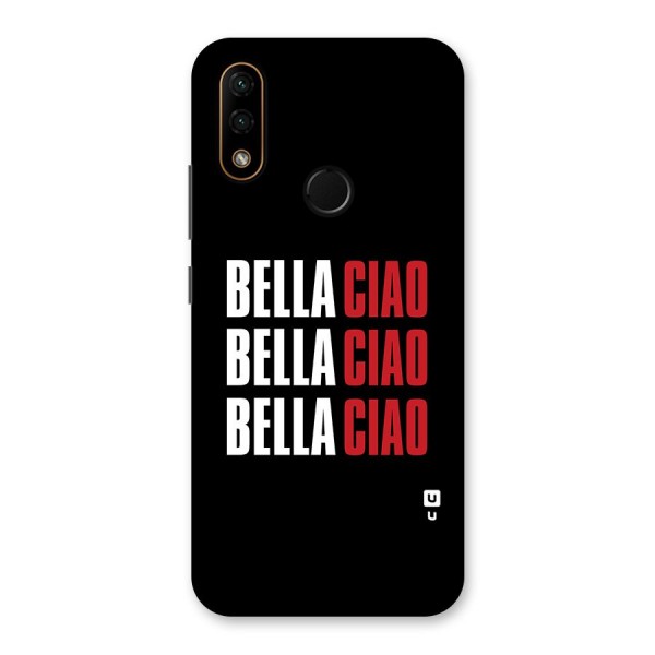 Bella Ciao Bella Ciao Bella Ciao Back Case for Lenovo A6 Note