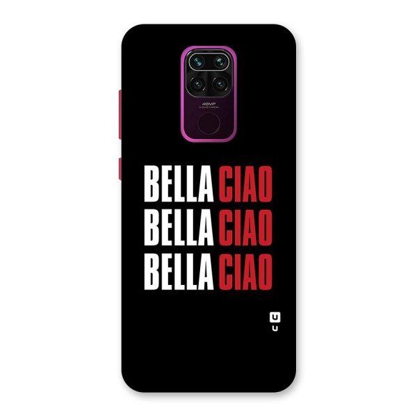Bella Ciao Bella Ciao Bella Ciao Back Case for Redmi Note 9