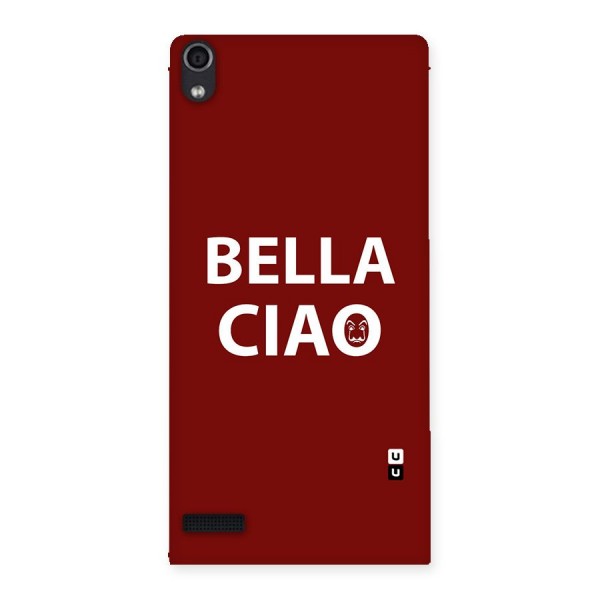 Bella Ciao Typography Art Back Case for Ascend P6