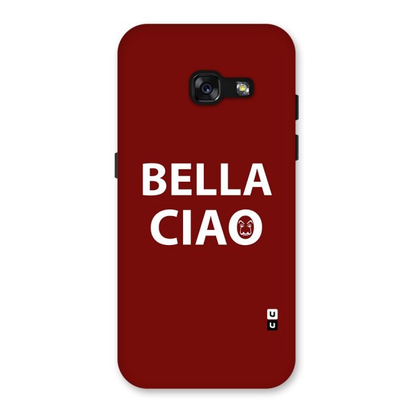 Bella Ciao Typography Art Back Case for Galaxy A3 (2017)