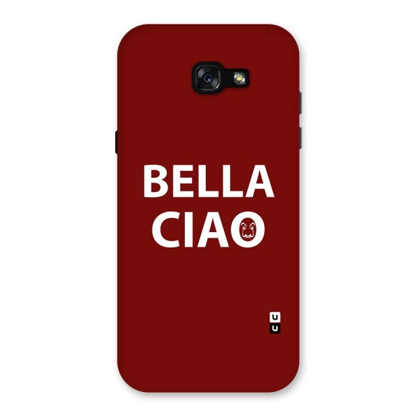 Bella Ciao Typography Art Back Case for Galaxy A7 (2017)