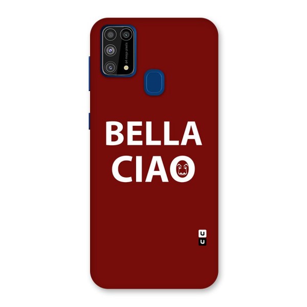 Bella Ciao Typography Art Back Case for Galaxy F41