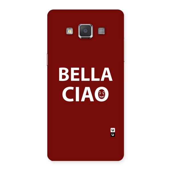 Bella Ciao Typography Art Back Case for Galaxy Grand 3