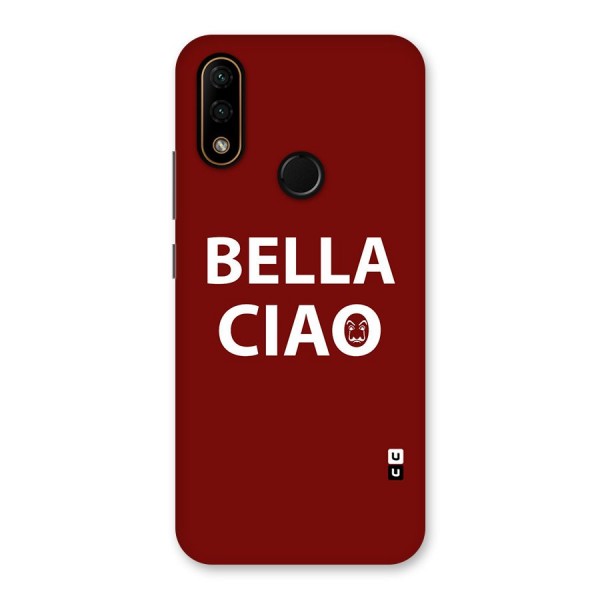 Bella Ciao Typography Art Back Case for Lenovo A6 Note
