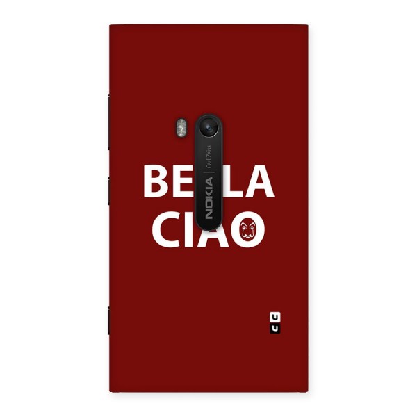Bella Ciao Typography Art Back Case for Lumia 920