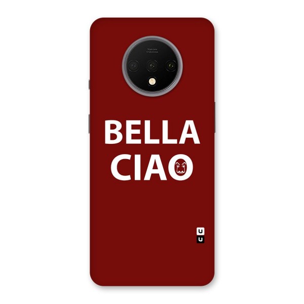Bella Ciao Typography Art Back Case for OnePlus 7T