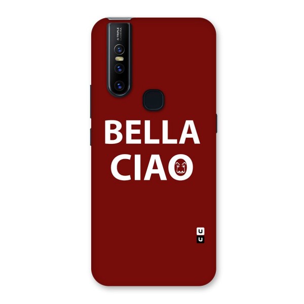 Bella Ciao Typography Art Back Case for Vivo V15