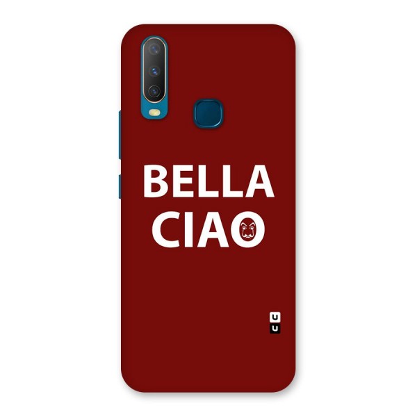 Bella Ciao Typography Art Back Case for Vivo Y17