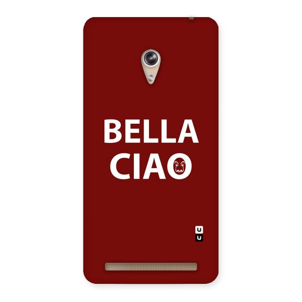 Bella Ciao Typography Art Back Case for Zenfone 6
