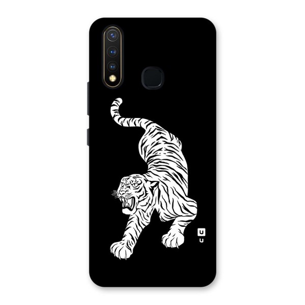 Bengal Tiger Stencil Art Back Case for Vivo Y19