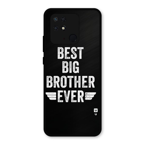 Best Big Brother Ever Metal Back Case for Redmi 10 Power