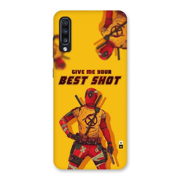 Best Shot Back Case for Galaxy A70