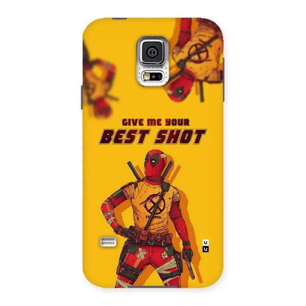Best Shot Back Case for Galaxy S5