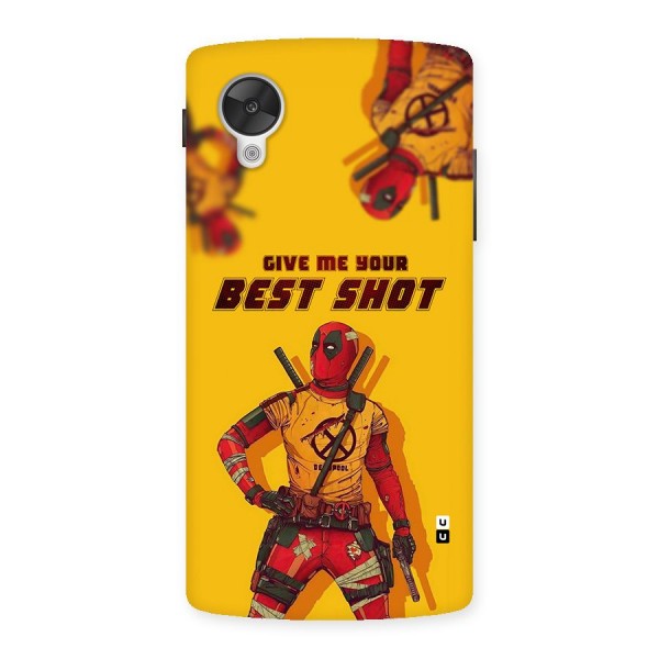 Best Shot Back Case for Google Nexus 5