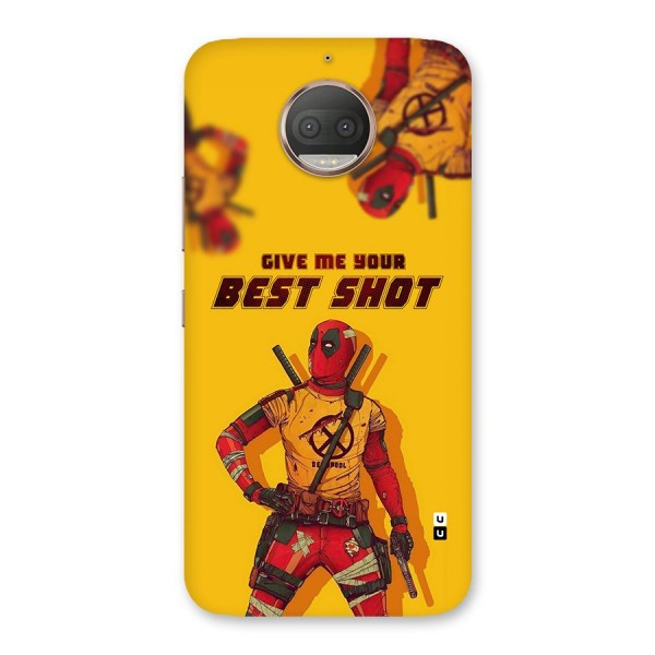 Best Shot Back Case for Moto G5s Plus