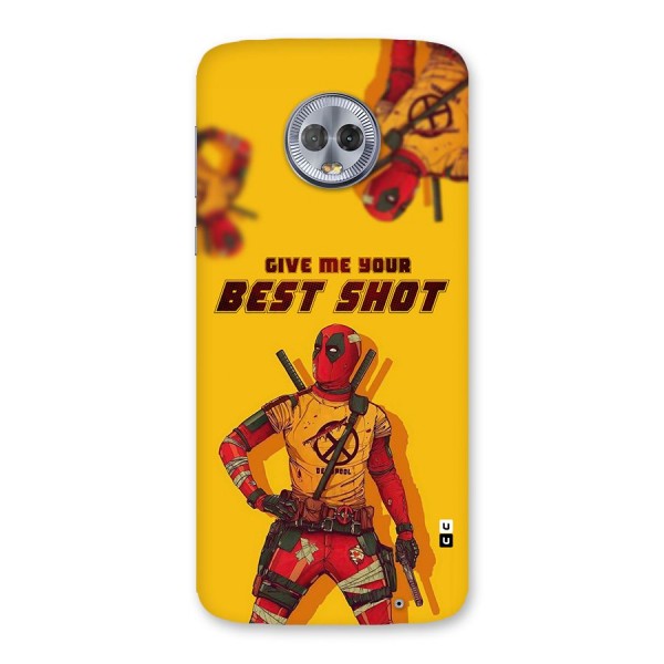 Best Shot Back Case for Moto G6 Plus