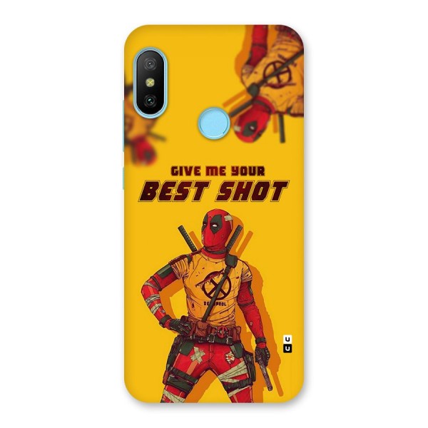 Best Shot Back Case for Redmi 6 Pro