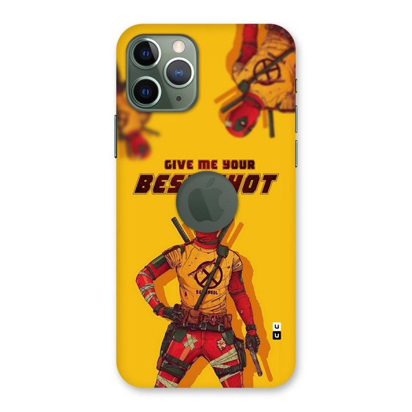 Best Shot Back Case for iPhone 11 Pro Logo Cut