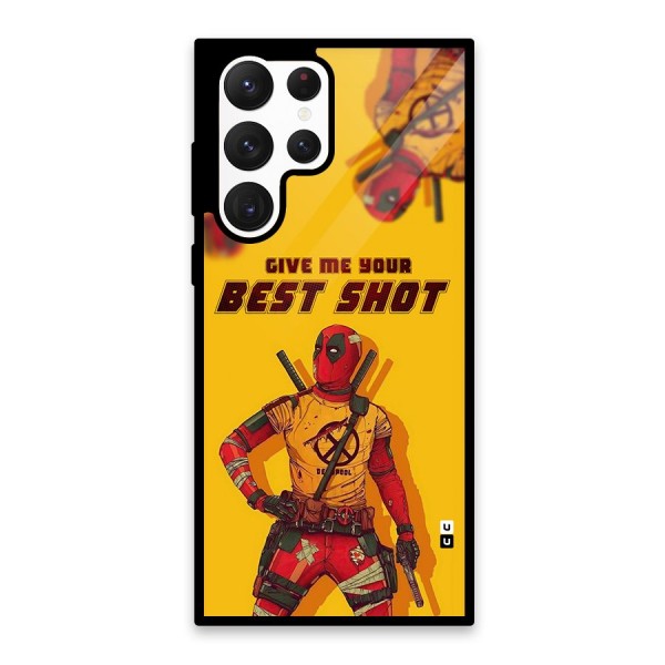 Best Shot Glass Back Case for Galaxy S22 Ultra 5G