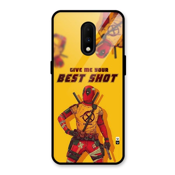 Best Shot Glass Back Case for OnePlus 7
