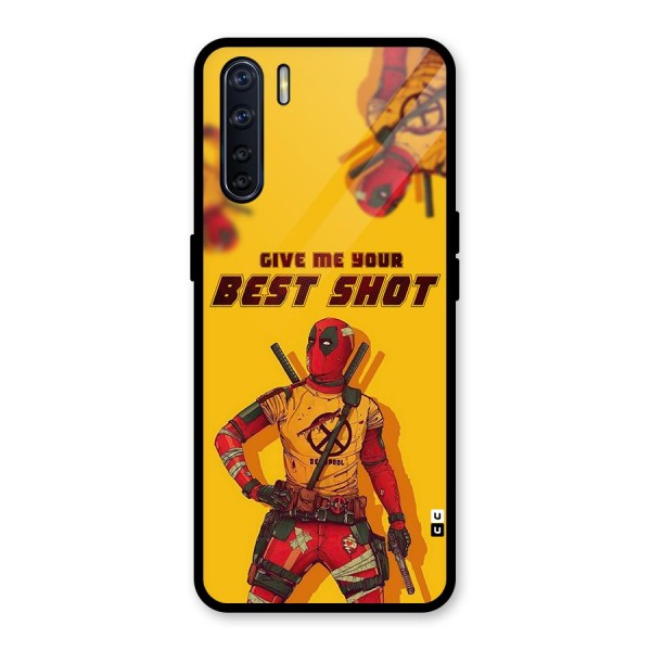 Best Shot Glass Back Case for Oppo F15