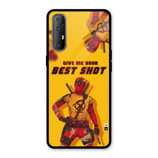 Best Shot Glass Back Case for Oppo Reno3 Pro
