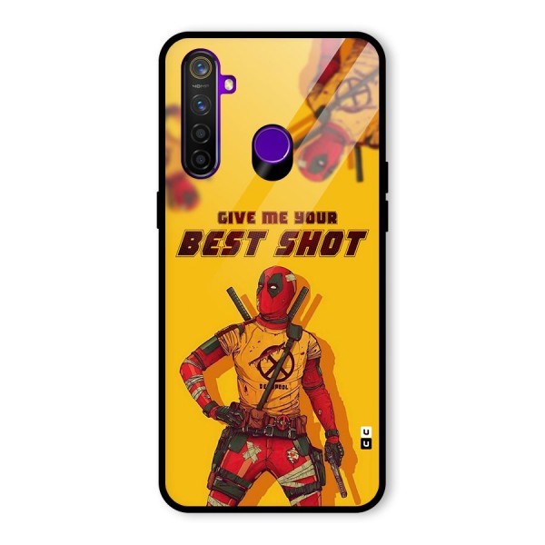 Best Shot Glass Back Case for Realme 5 Pro