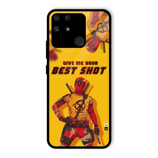 Best Shot Glass Back Case for Realme Narzo 50A