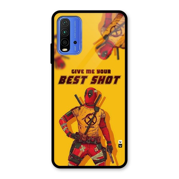 Best Shot Glass Back Case for Redmi 9 Power
