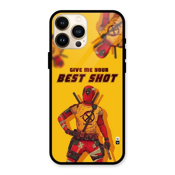 Best Shot Glass Back Case for iPhone 13 Pro Max