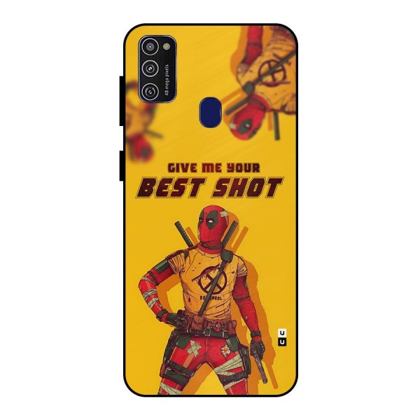 Best Shot Metal Back Case for Galaxy M30s