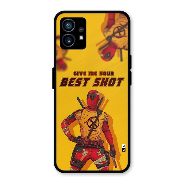 Best Shot Metal Back Case for Nothing Phone 1