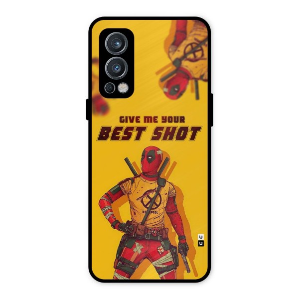 Best Shot Metal Back Case for OnePlus Nord 2 5G