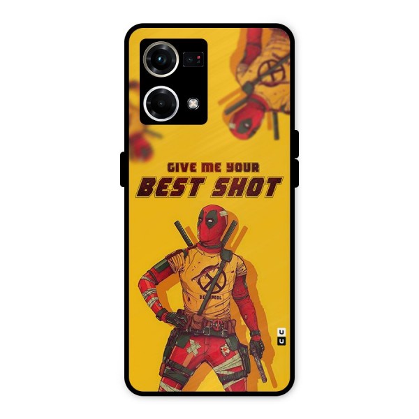 Best Shot Metal Back Case for Oppo F21s Pro 4G