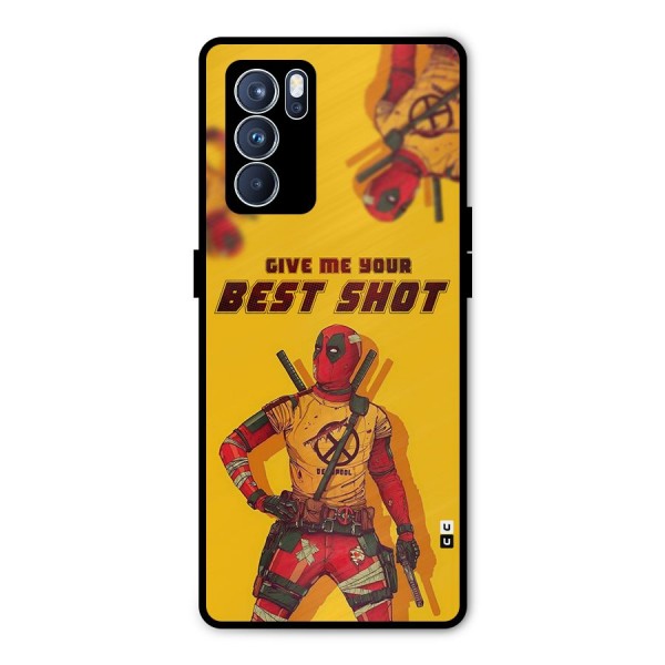 Best Shot Metal Back Case for Oppo Reno6 Pro 5G